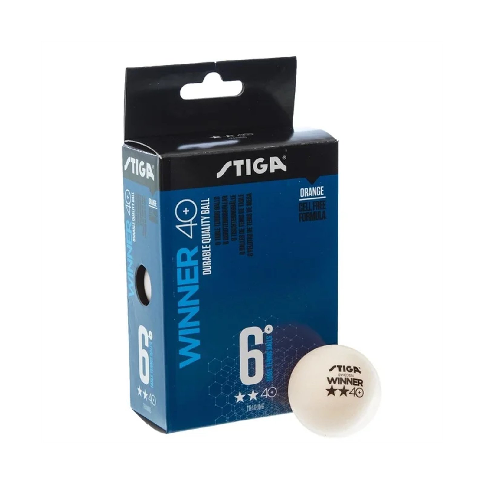 STIGA 2 Star Winner 40+ Tennis Balls stolüstü tennis topu