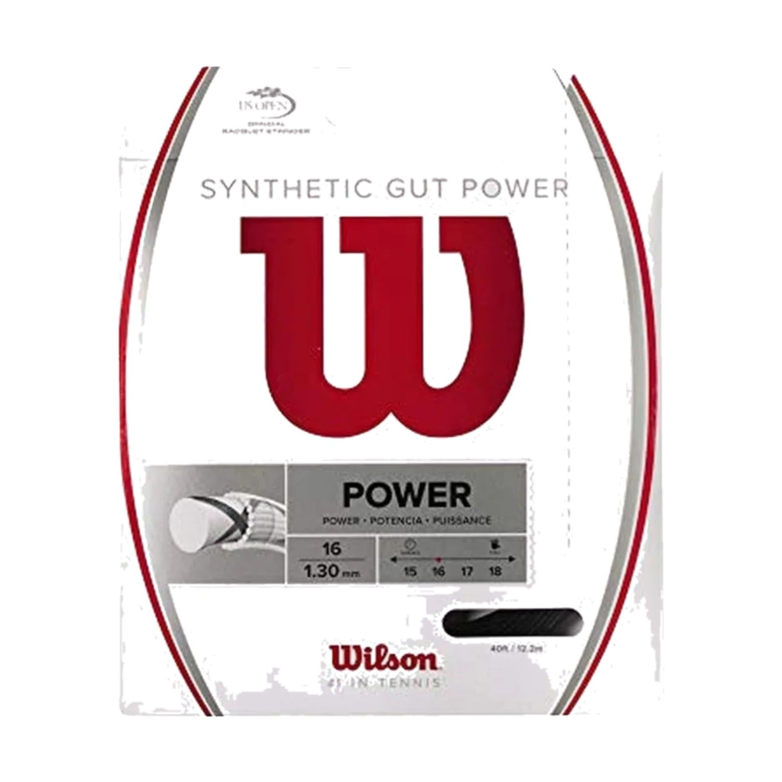 Wilson Raketka simi SYNTHETIC GUT POWER 16 BK string WRZ945200