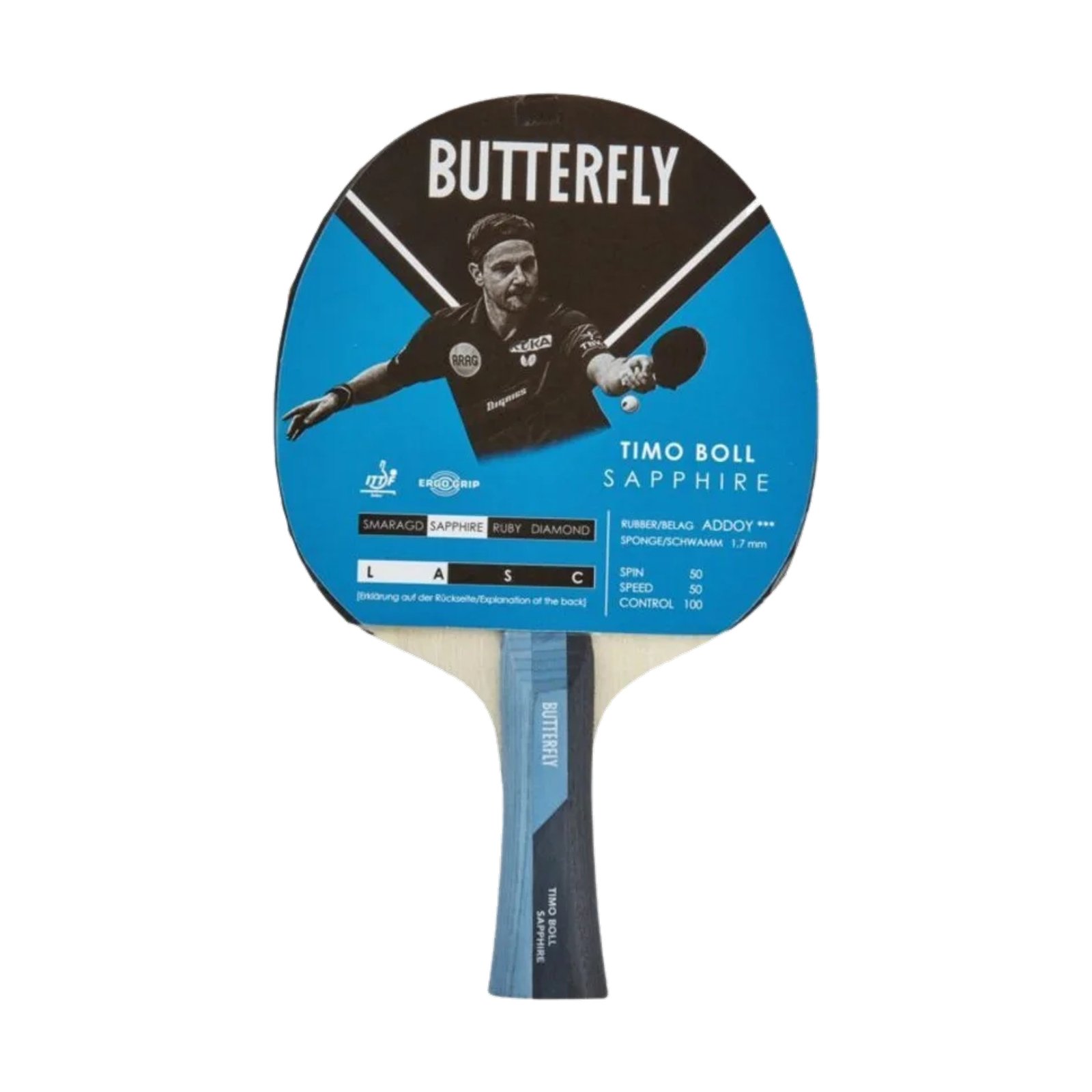 Butterfly Timo Boll SAPPHIRE Tennis Raketkası 85023