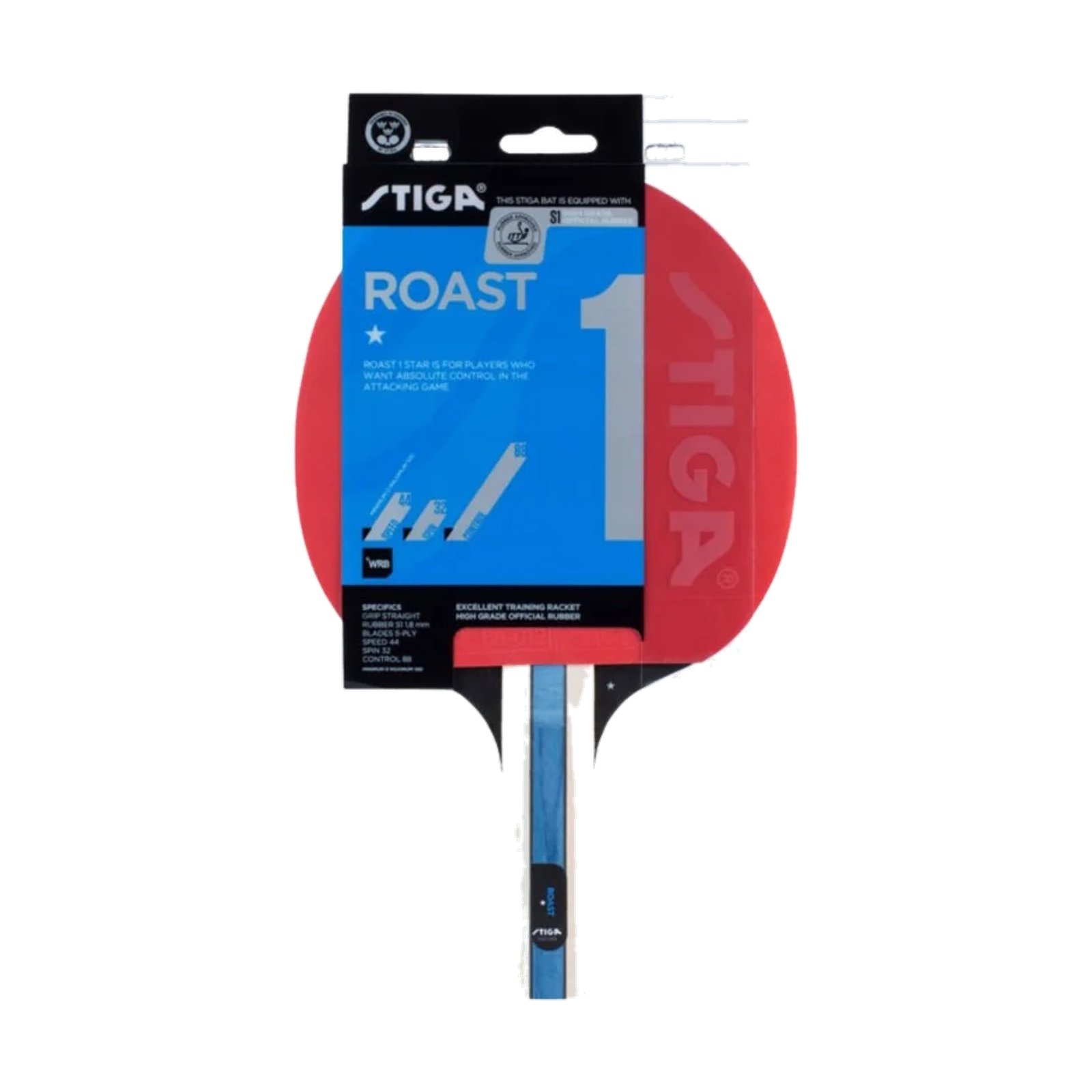 Stiga 1 Star TT BAT Tennis Raketkası Roast Straight