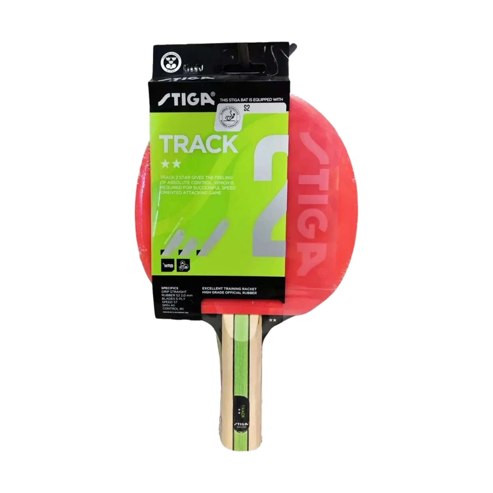 Stiga Track 2 Star Stolüstü Tennis Raketkası