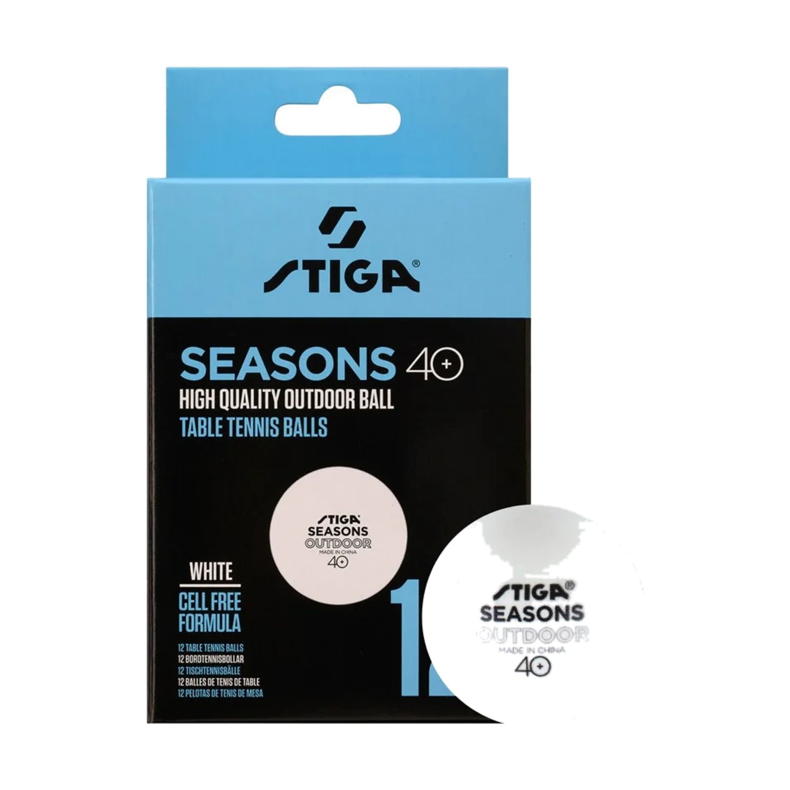 Stiga Balls 6 Pack Outdoor Tennis Topu
